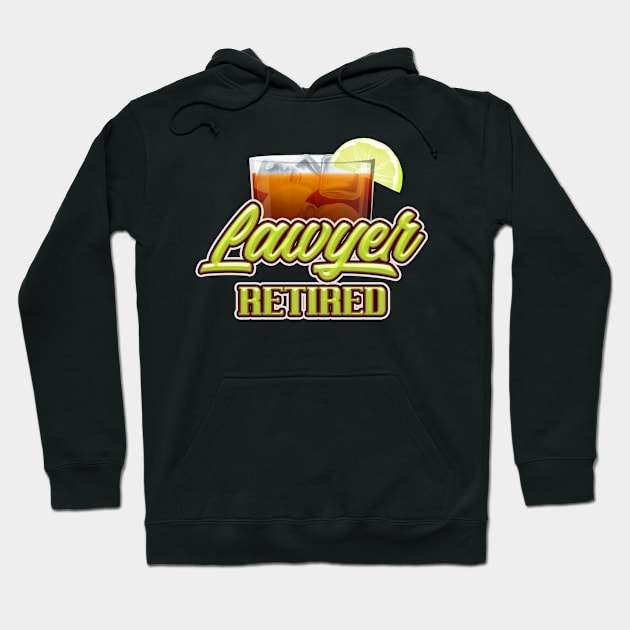 Retirement gifts for lawyer. Perfect present for mother dad friend him or her Hoodie by SerenityByAlex